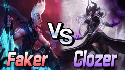 Vs T Faker Ekko Vs T Clozer Syndra S Kr Ranked