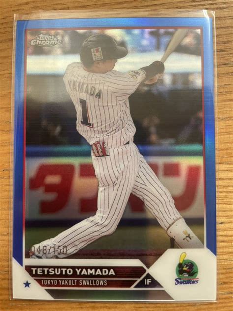 Yahoo オークション topps chrome NPB 2023 東京ヤクルトスワローズ