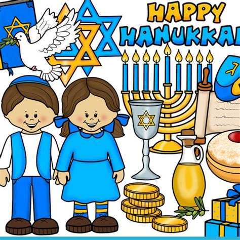 Hanukkah Holidays Clip Art Images – MasterBundles