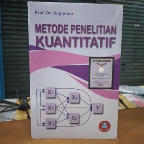 Jual METODE PENELITIAN KUANTITATIF SUGIYONO BUKU ORIGINAL Shopee