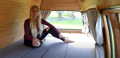 Take a Tour Inside Our DIY Toyota HiAce Camper Van | Simplify