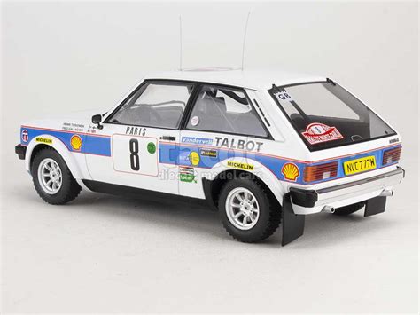 Talbot Sunbeam Lotus Monte Carlo 1981 IXO 1 18 Autos Miniatures