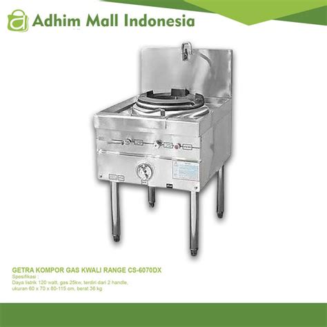 GETRA KOMPOR GAS KWALI RANGE CS 6070DX