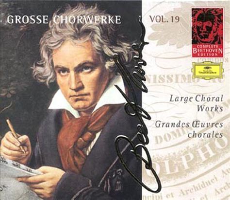 Release Complete Beethoven Edition Volume 19 Large Choral Works By