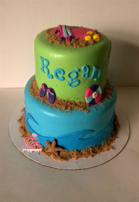 Beach Themed Birthday – Happy Cake Baker