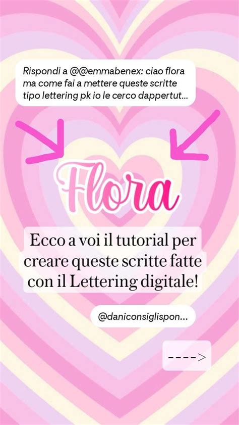 Ecco A Voi Il Tutorial Per Creare Queste Scritte Fatte Con Il Lettering