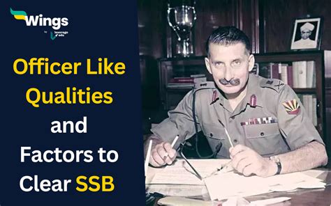 What Are Officer Like Qualities 15 OLQs Factors To Clear SSB Interview