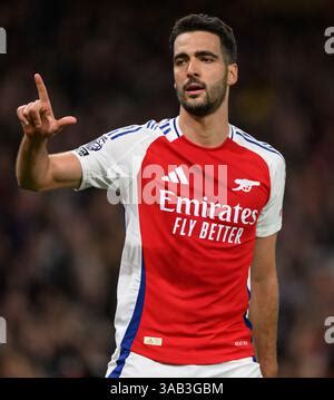 Mikel Merino Of Arsenal Fc Celebrates Scoring Arsenal Fc Third Goal