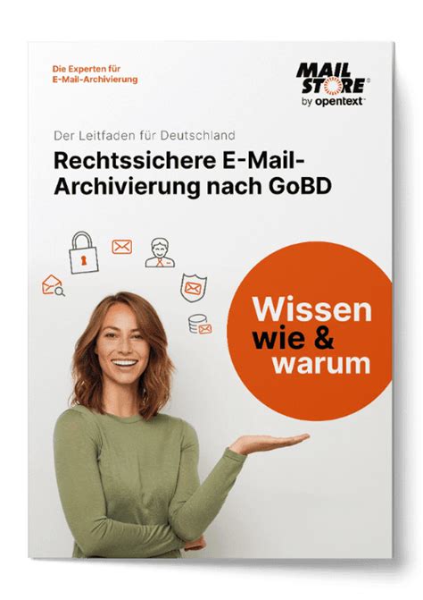 Leitfaden Rechtssichere E Mail Archivierung Nach Gobd Pdf