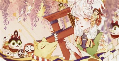 Pin By Peyria On Onmyoji Amaterasu Kitsune Artist