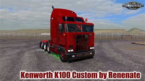 American Truck Simulator Kenworth Trucks Ads Custom Cars Truck