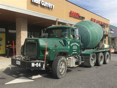 Mack Dm600 Cement Mixer Truck By Hardrocker78 On Deviantart