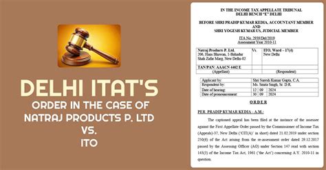 Delhi Itat Cancels Tax Notice U S Due To Mechanical Approval By The