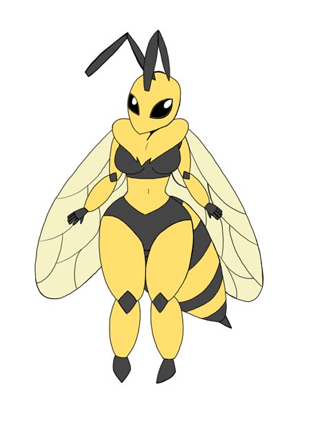 Anthro Bee Girl By Gamerstunner27 On Deviantart