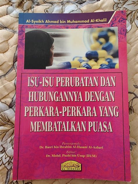 Isu Perubatan Dan Perkara Yang Membatalkan Puasa Hobbies Toys Books