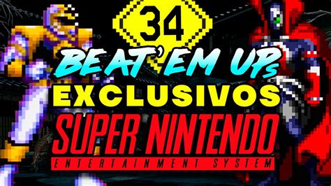 NO ESTÁN en SEGA Genesis 34 BEAT EM UPs EXCLUSIVOS de SUPER