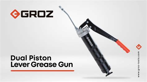 Groz Dual Piston Lever Grease Gun G2 Updated Oct 2023 Youtube