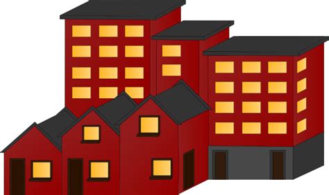 Buildings Clip Art at Clker.com - vector clip art online, royalty free ...