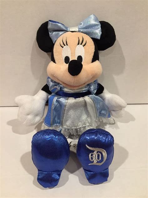 Disneyland Th Anniversary Diamond Celebration Plush Minnie Mouse