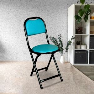 FURNIMAX Folding Stool Chair With Foot Rest For Home Kitchen