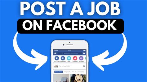 How To Post A Job In Facebook Step By Step Youtube