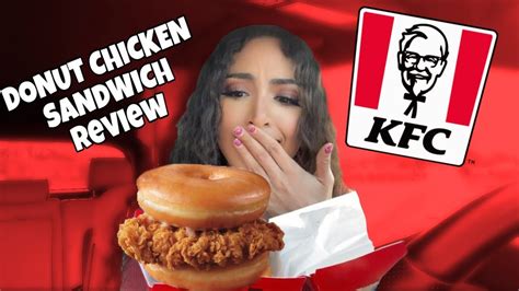 TRYING THE NEW KFC DOUNT CHICKEN SANDWICH YouTube