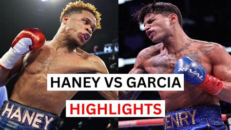 Ryan Garcia vs Devin Haney Highlights & Knockouts - YouTube