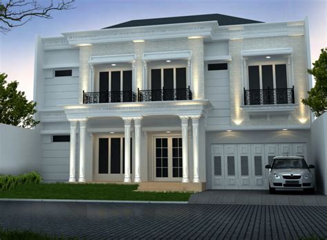 Desain Rumah Dua Lantai Minimalis Desain Id