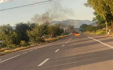 Queman Dos Veh Culos En Comonfort Y Juventino Rosas El Sol De