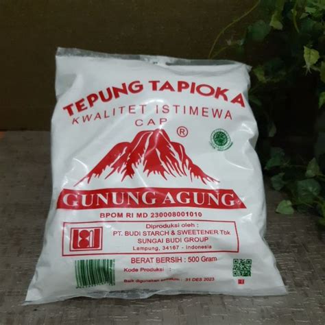 Jual Tepung Tapioka Cap Gunung Agung Gr Shopee Indonesia