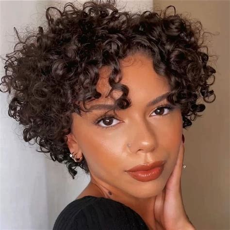 Pixie Wigs For Black Women Human Hair Black Pixie Cut Wig