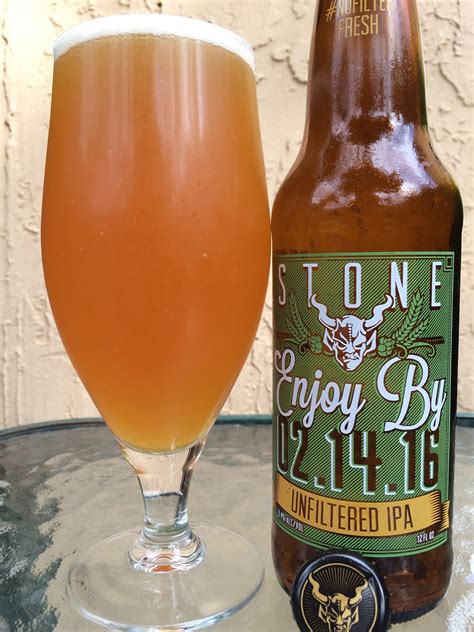 Daily Beer Review Enjoy By 021416 Unfiltered Ipa