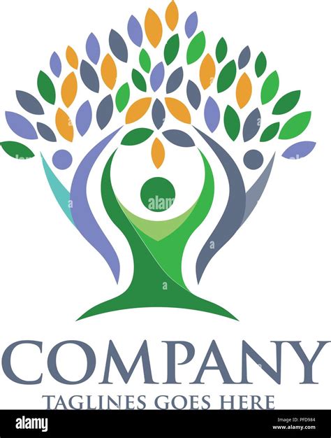 family health logo vector, Family tree logo and plant, family care ...