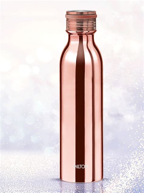 Buy Milton Rose Gold Toned Glitz 750 Thermosteel 24 Hours Hot Cold Bottle 710 Ml Water
