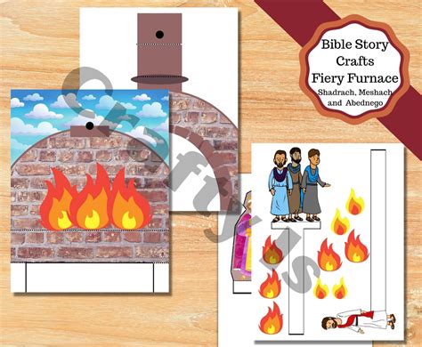 Shadrach Meshach And Abednego Craft Ideas