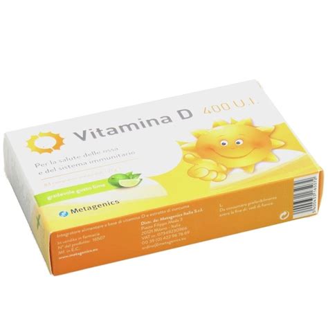 Vitamina D U I Metagenics Compresse Masticabili