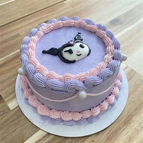 Kuromi Birthday Cake