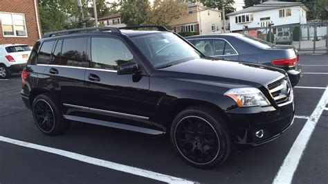 New work on my new car Black 2010 GLK 350 on 20" Gianelle Puerto Rims ...