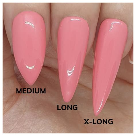 Nail Shape And Sizing Guide Creative Nails