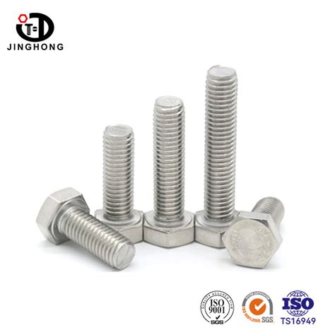 China Stainless Steel Hex Bolt Suppliers Manufacturers Factory