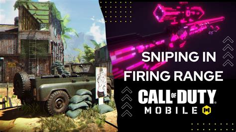 Aggressive Sniping In Firing Range In Less Than 2 Minutes🔥 Call Of