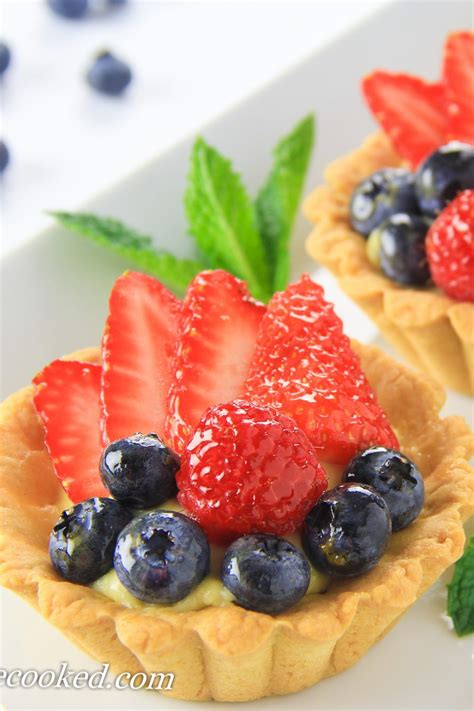 Mini Custard Fruit Tarts | Recipes Spicy