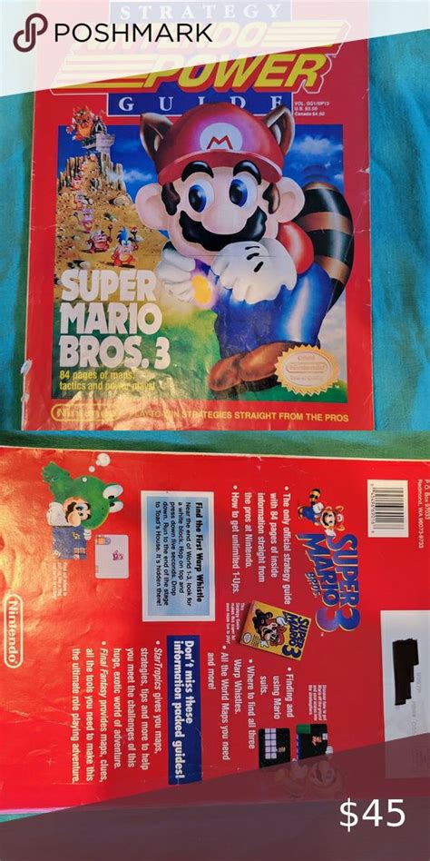 Super Mario Bros 3 Strategy Guide Super Mario Bros Mario Bros