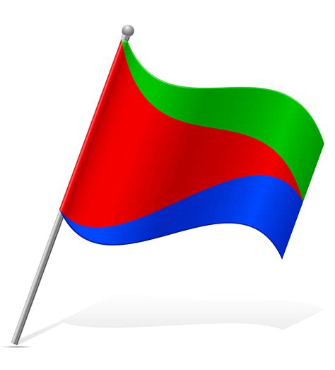 Flag Of Eritrea Vector Illustration 515389 Vector Art At Vecteezy