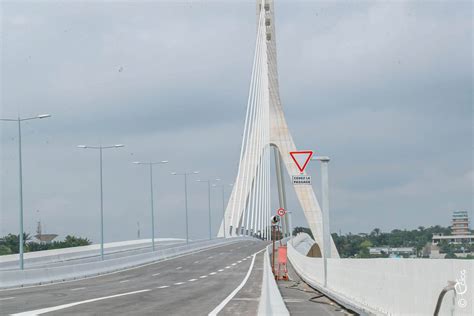 Le pont Alassane Ouattara prêt à la circulation YECLO