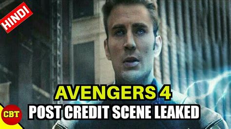 Avengers Post Credits Scene Leaked Explained In Hindi Comicbook