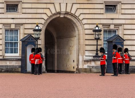 Buckingham Palace W Londyn hdr Zdjęcie Stock Editorial Obraz