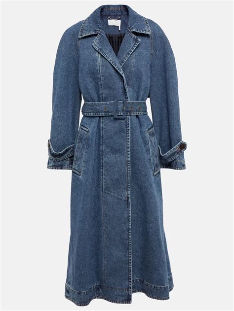 Katie Holmes Porte Le Trench Coat En Jean La Tendance Manteau Du