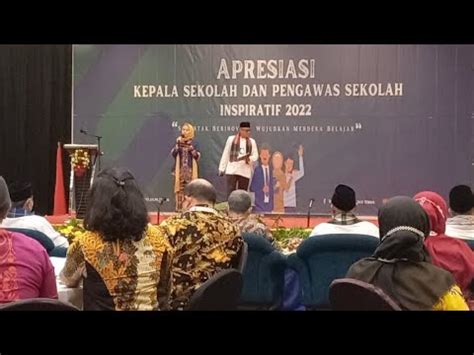 PEMBUKAAN APRESIASI GTK KATEGORI KSPS INSPIRATIF 2022 YouTube