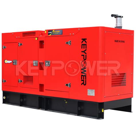 100kva Silent Diesel Generator Set Powered By 4 Cylinder Cummins Engine